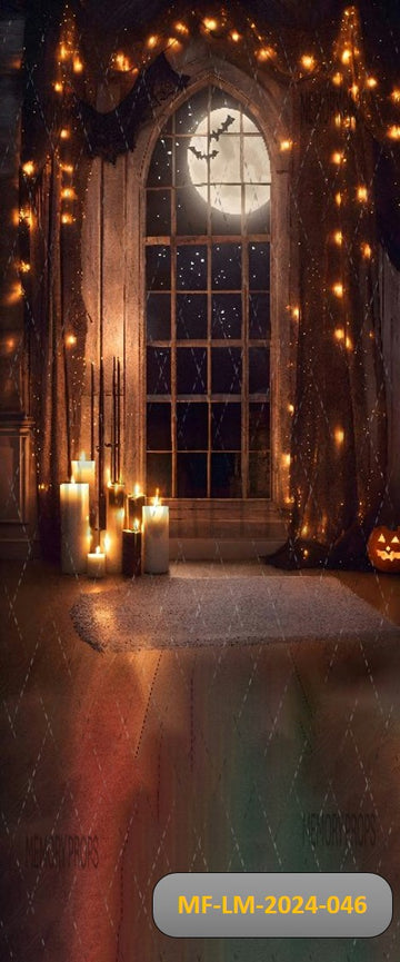 COZY WINTER WINDOW WITH FAIRY LIGHTS - PRINTED BACKDROPS