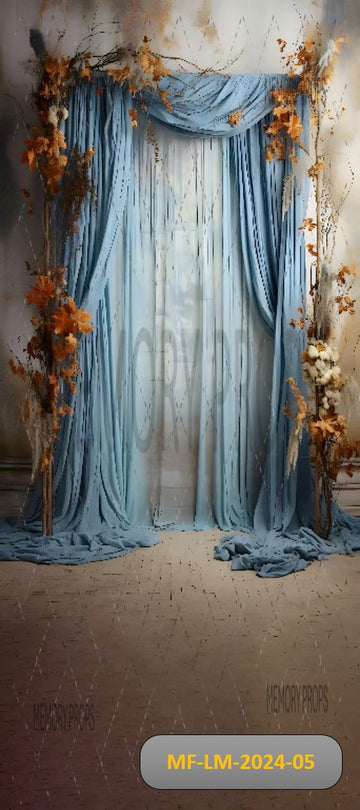 FLORAL DRAPES OF HOPE - PRINTED BACKDROPS