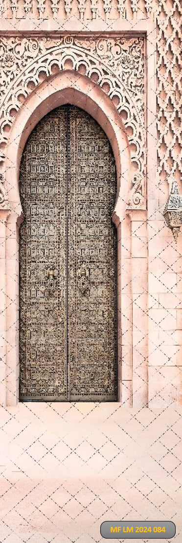 MOROCCO DOORWAY - PRINTED  BACKDROPS