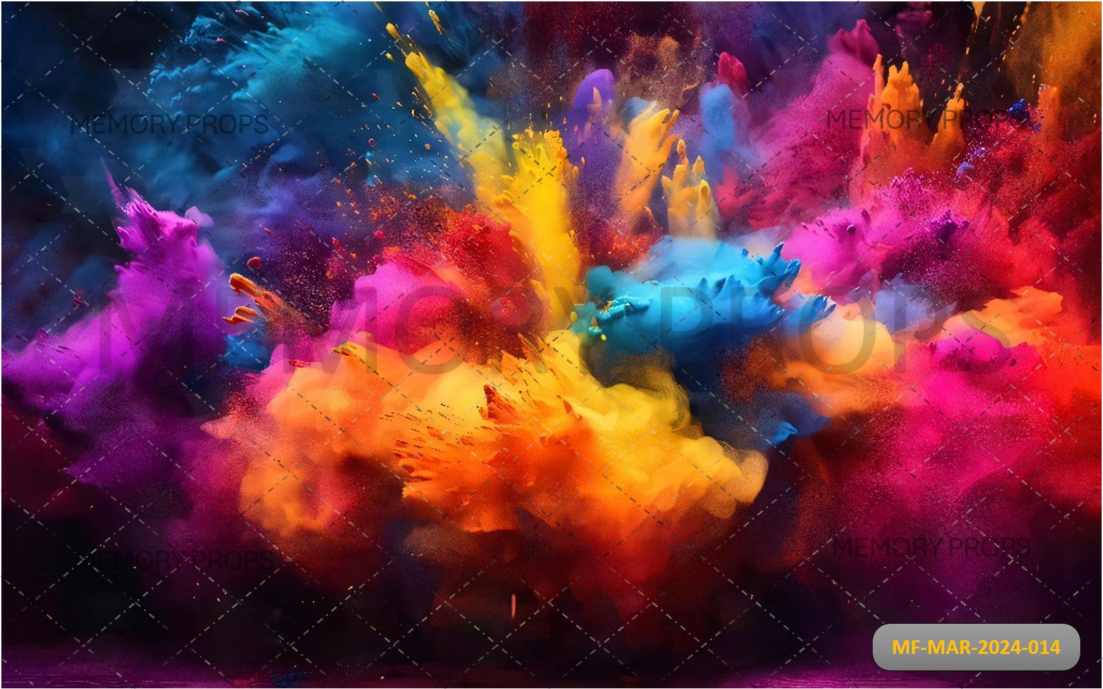 HOLI RAINBOW SPLASH - PRINTED BACKDROPS