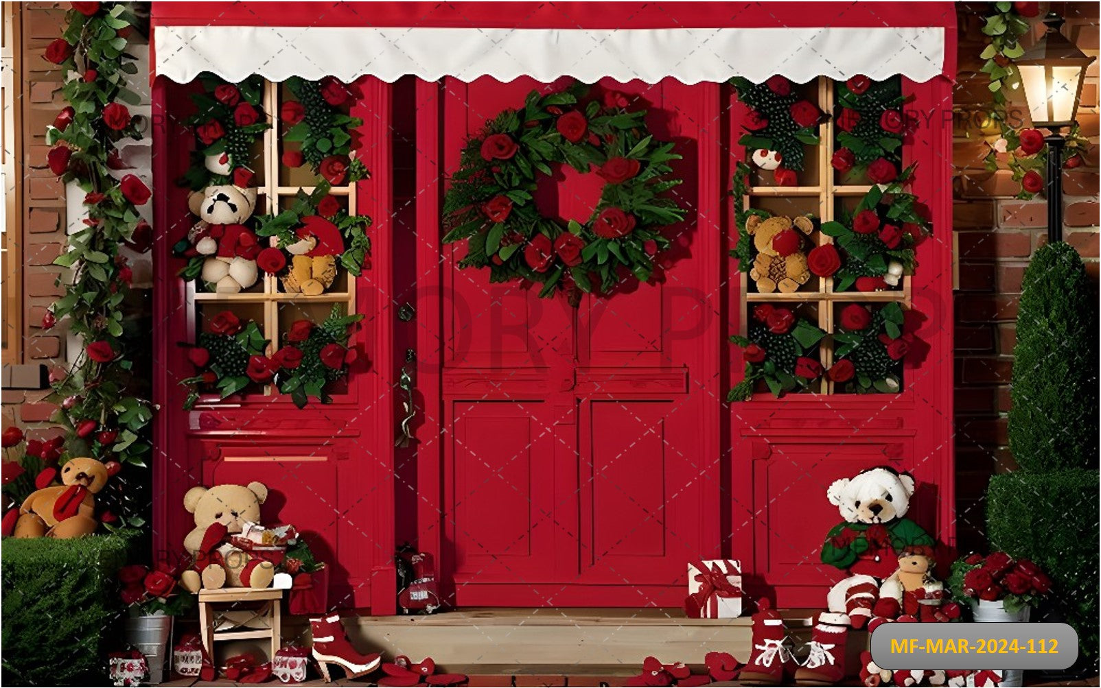 CLASSIC CHRISTMAS CHEER - PRINTED BACKDROPS