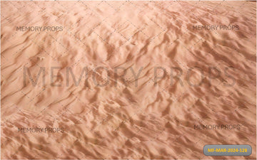 CHOCOLATE COLOUR SANDS OF THE DESERT PRINTED BACKDROP