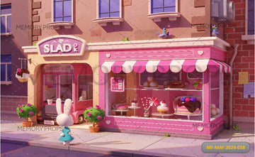 WHIMSICAL CANDY SHOP - PRINTED BACKDROPS