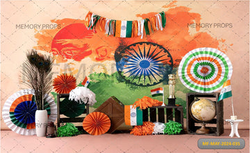 POSTER WITH THE WORD INDIAN ON IT - PRINTED BACKDROPS