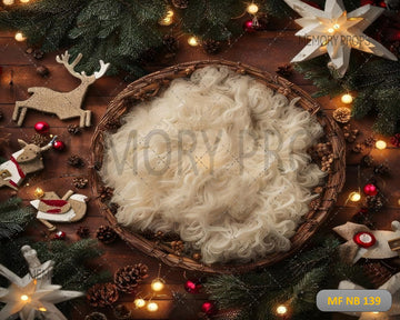 CHRISTMAS THEME NEST - PRINTED BACKDROP