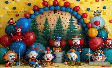 CIRCUS OF CHRISTMAS CHEER - PRINTED BACKDROPS