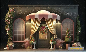 STARRY CHRISTMAS NIGHT - PRINTED BACKDROPS