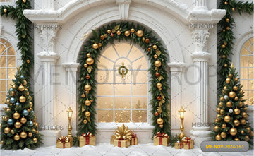 ELEGANT CHRISTMAS SPLENDOR - PRINTED BACKDROPS