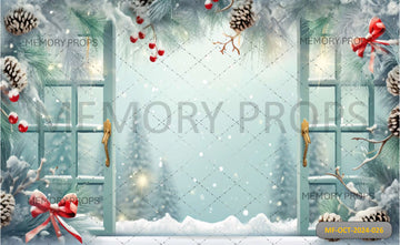 CHRISTMAS COZY WINTER HOME DECOR - PRINTED BACKDROPS