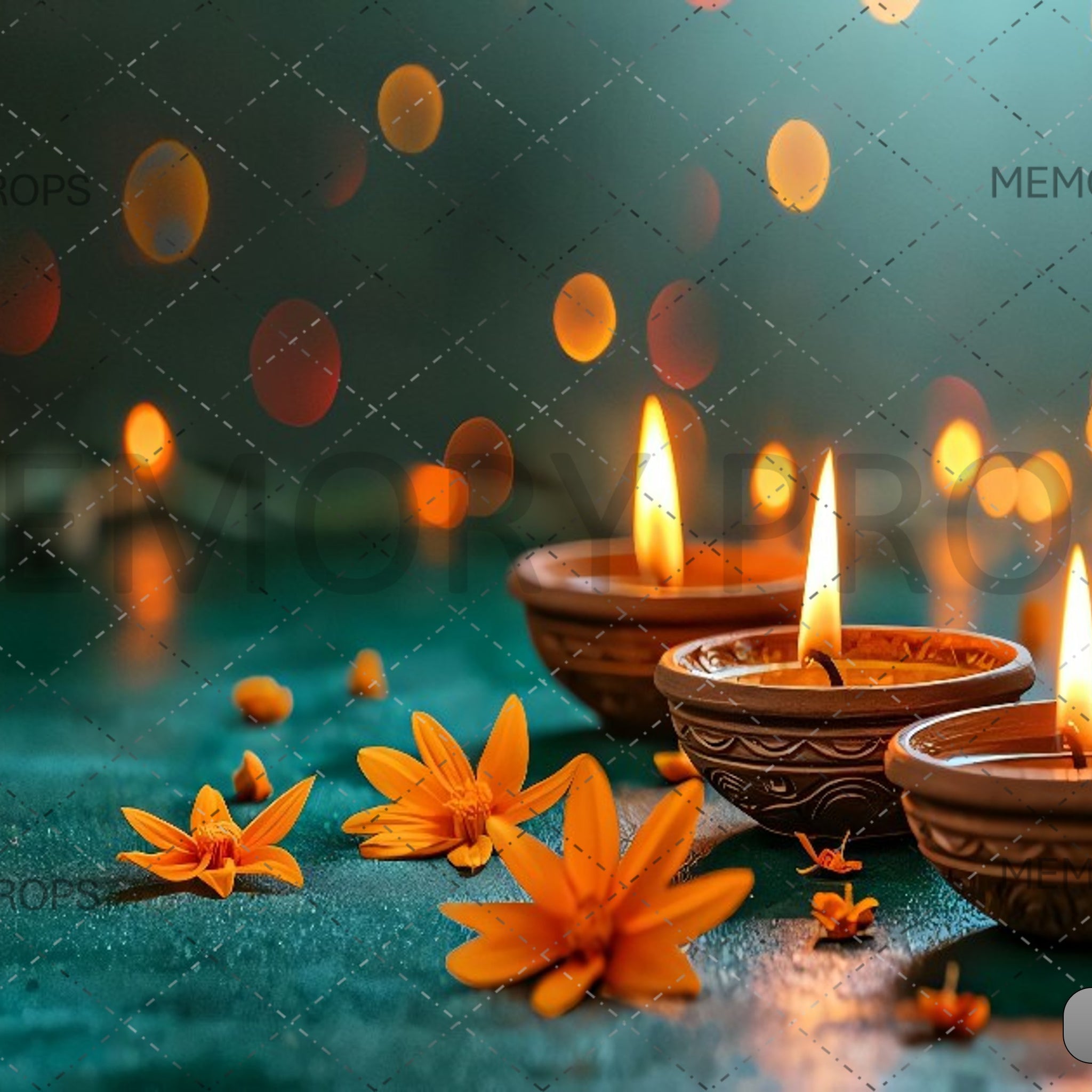 LAT LAY DIWALI FESTIVAL OF LIGHTS - PRINTED BACKDROPS