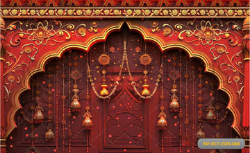 DECORATIVE TORAN DOORWAY HANGING DIWALI - PRINTED BACKDROPS