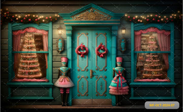 CHRISTMAS DOORWAY MAGIC - PRINTED BACKDROPS