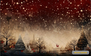 CHRISTMAS NIGHT SERENIY - PRINTED BACKDROPS