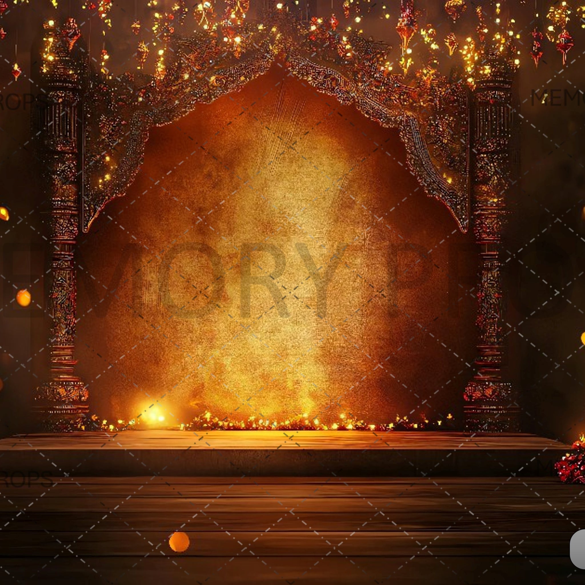 GRAND AND ORNATE DIWALI - PRINTED BACKDROPS