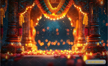 DAZZLING DIWALI - PRINTED BACKDROPS