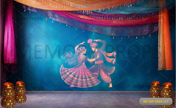 NAVRATRI DANDIYA NIGHT - PRINTED BACKDROPS