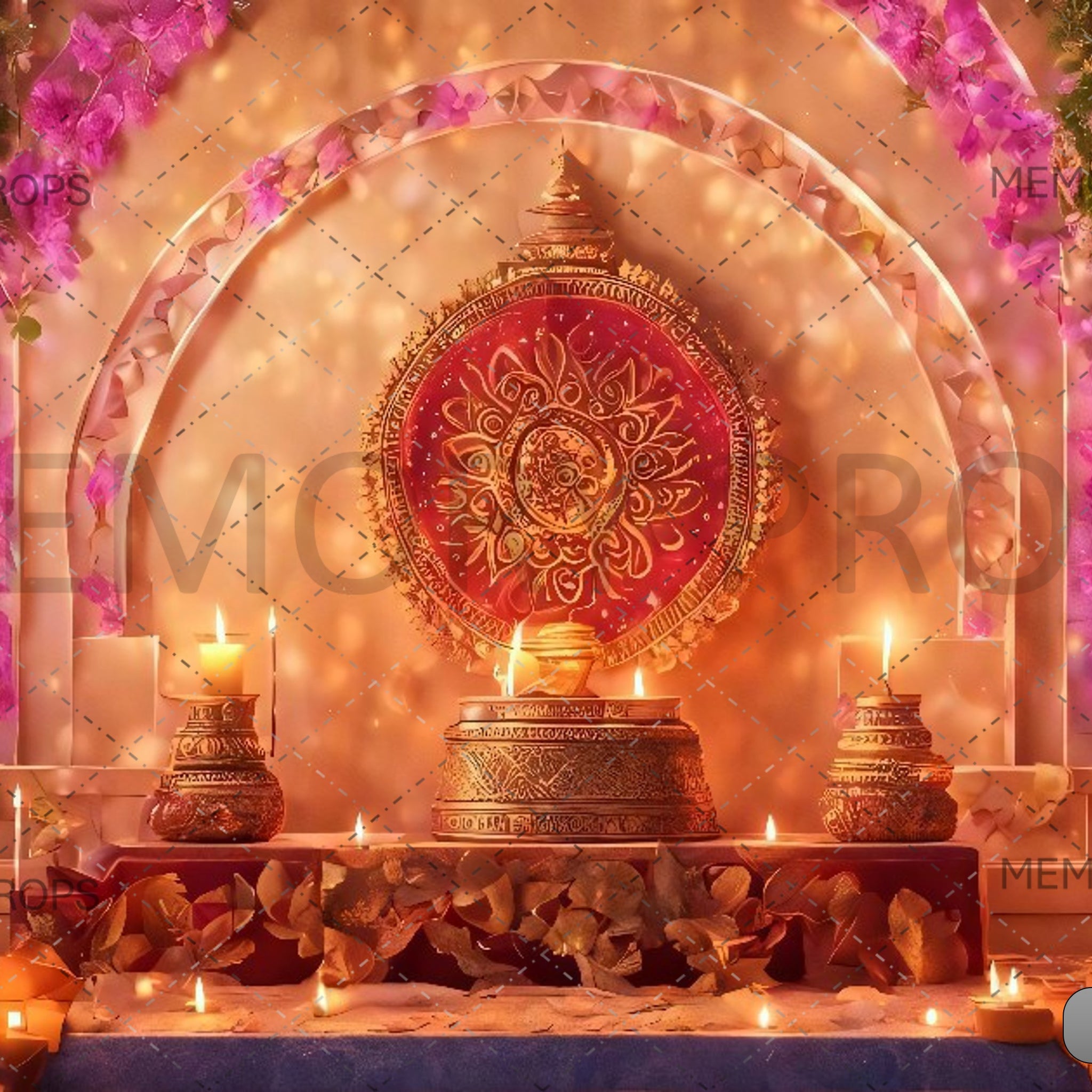 DIVINE CELEBRATION - PRINTED BACKDROPS