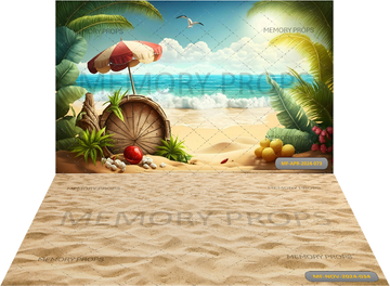 VACATION BEACH + SAND TEXTURE BACKDROPS