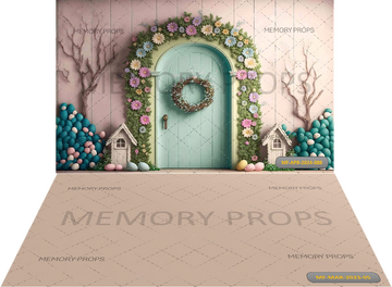 ENCHANTED DOORWAY THEME + CREAM COLOUR BACKDROPS