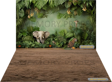 JUNGLE SAFARI THEME + SAND STONE TEXTURE BACKDROPS