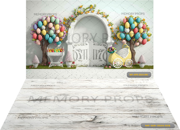 BALLOON SWEET KIDS BIRTHDAY PARTY + WHITE WOODEN BACKDROPS