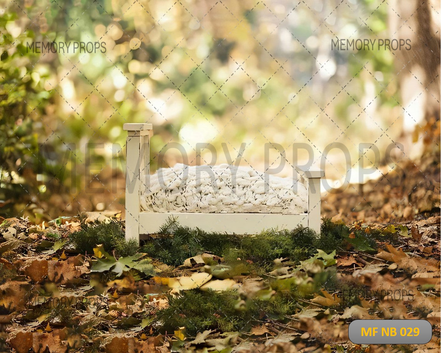 NATURES EMBRACE BASKET - NEW BORN BACKDROPS