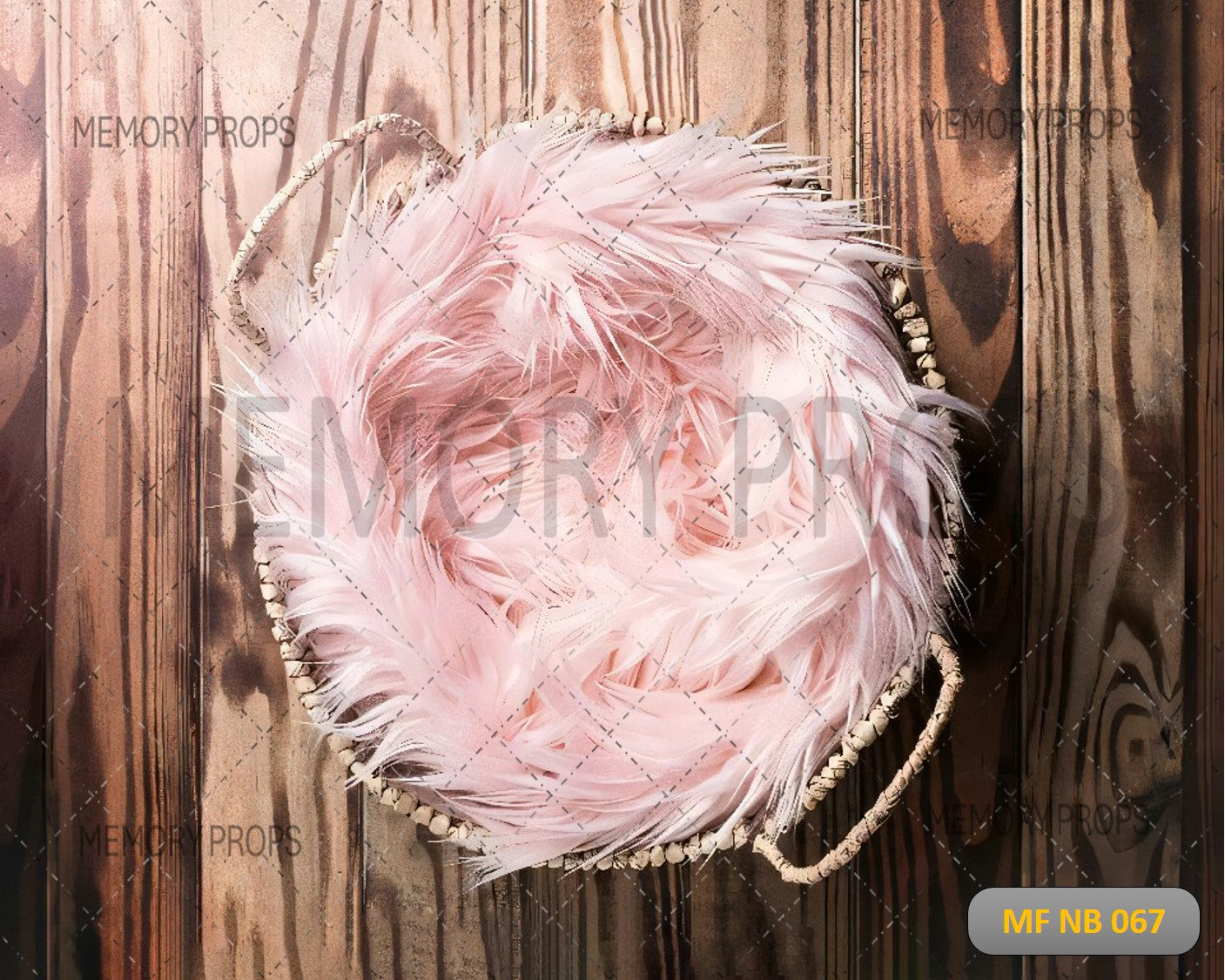 PINK WOODEN - NEW BORN BACKDROPS