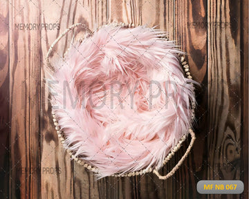 PINK WOODEN - NEW BORN BACKDROPS