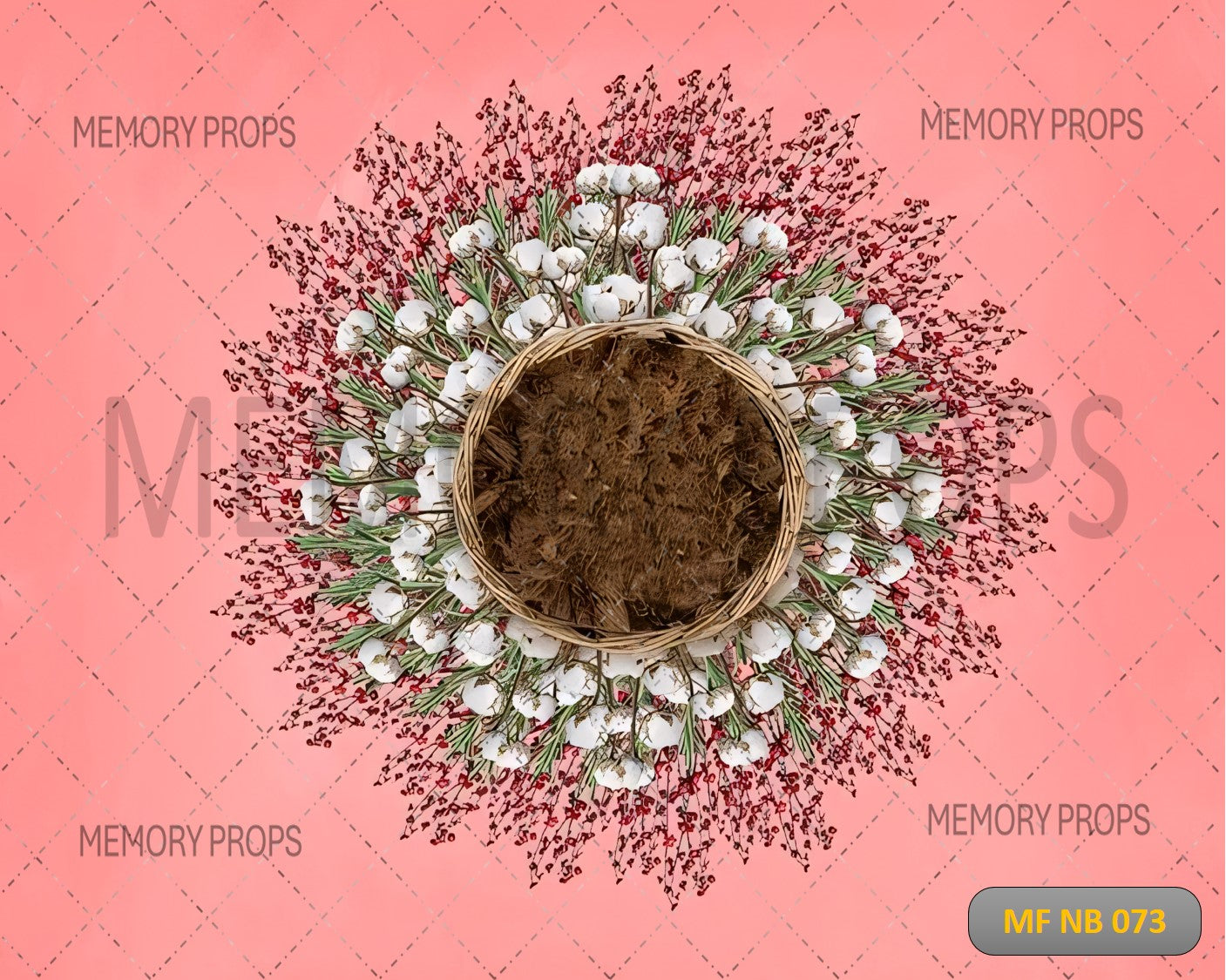 BEAUTY COTTON FLOWER - NEW BORN BACKDROPS