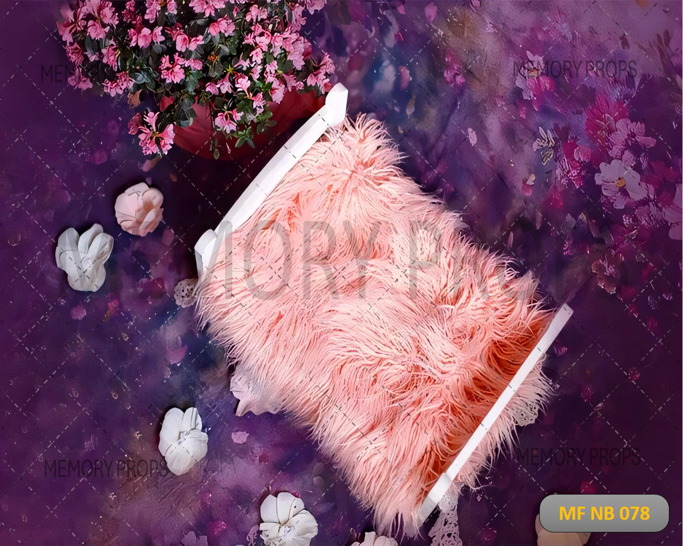 BLOSSOM DREAM BED - NEW BORN BACKDROPS